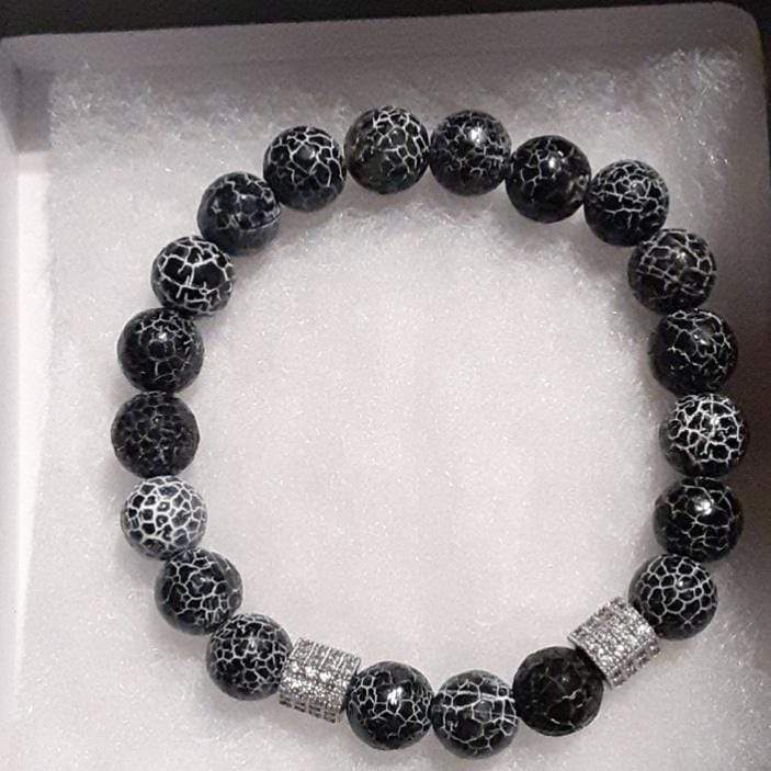 Men's Black Matrix Bracelet