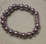 Men's Silver Bead Bracelet