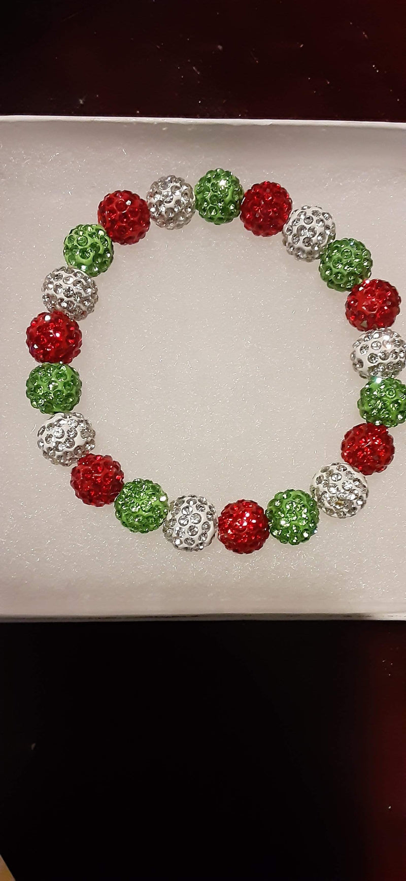 Elle Shanell Without Charms Christmas Rhinestone Bracelet