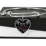 To My Daughter Bangle