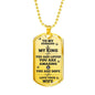 ShineOn Fulfillment Jewelry To My Husband Military Necklace