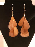 Natural Feathered Earrings