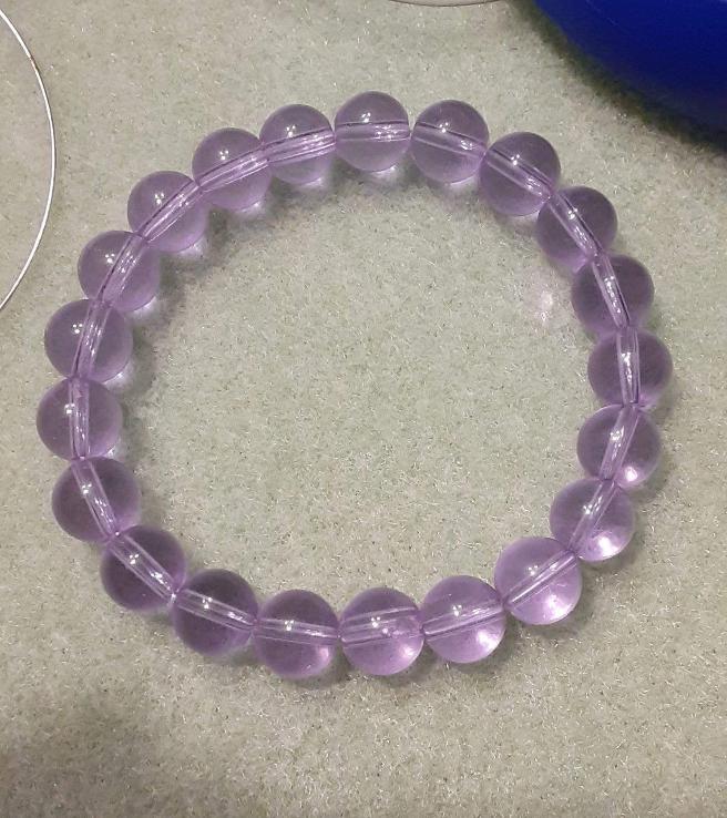 Elle Shanell Translucent Purple Little Girls Bracelets