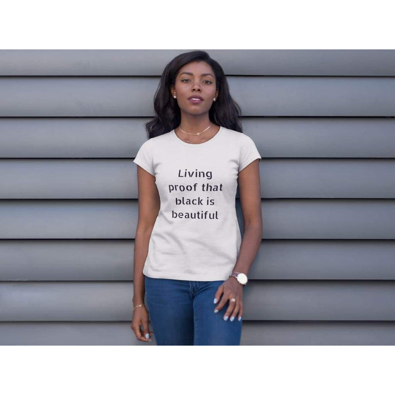 Elle Shanell White / XS Black is Beautiful T-Shirt