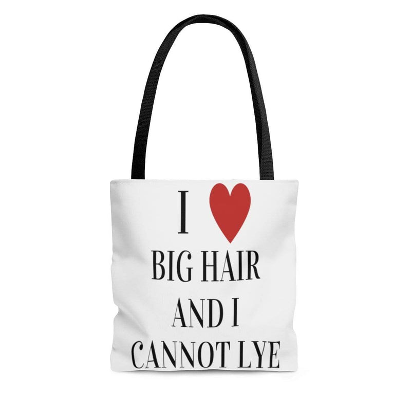 Printify Bags Small Big Hair Tote Bag