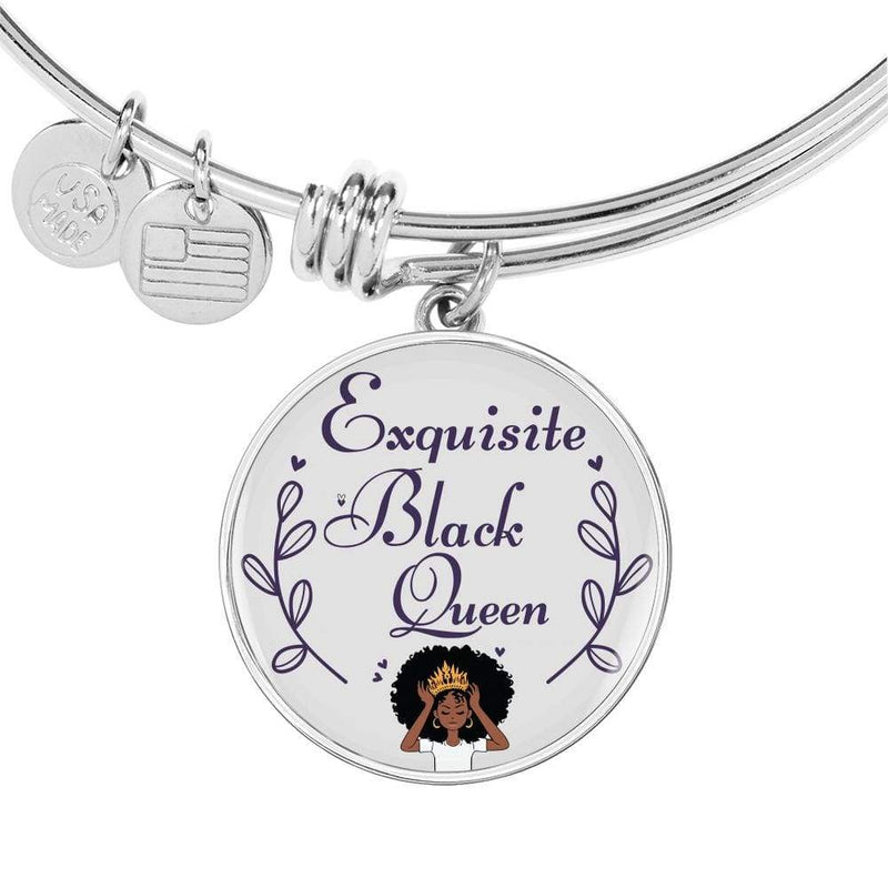 ShineOn Fulfillment Jewelry Exquisite Black Queen Bracelet